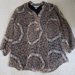 Christopher & Banks Blouse Women's Medium